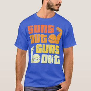 Camiseta Cali Style Bodybuilding Sun cancela a los biceps