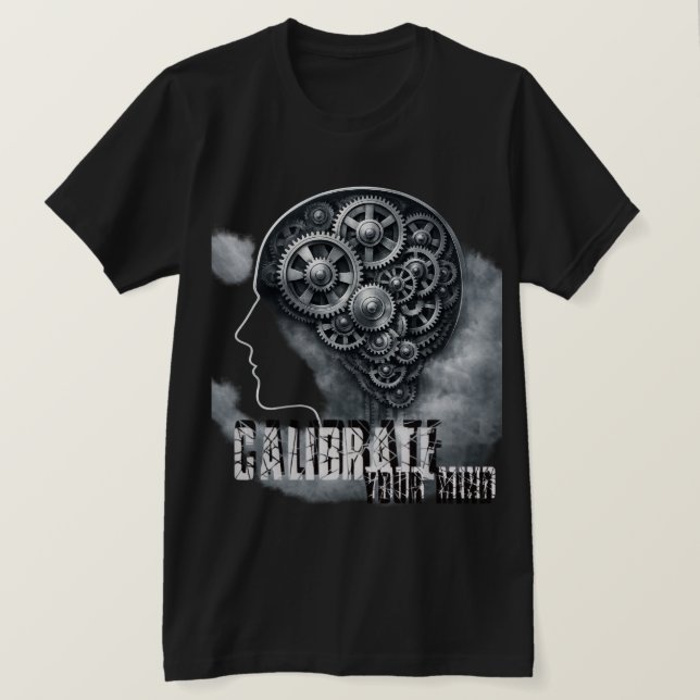 Camiseta CalibrarMente (Anverso del diseño)