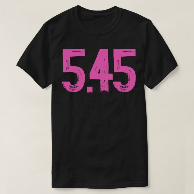 Camiseta Calibre 1 de 545 mm (Diseño del anverso)