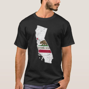 Camiseta Calibre de mapa ofensivo del estado de los Estados