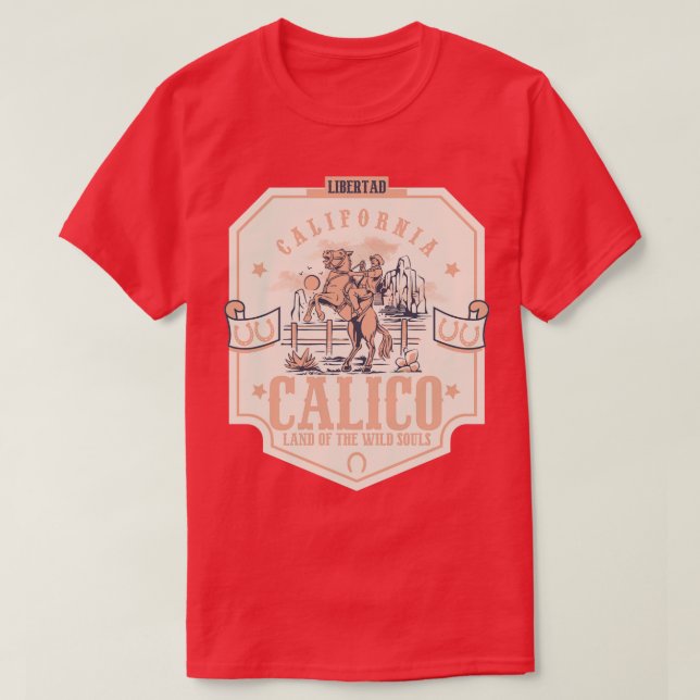 Camiseta Calico California (Diseño del anverso)
