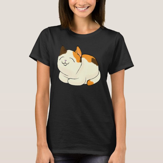 Camiseta Calico Cat (Anverso)