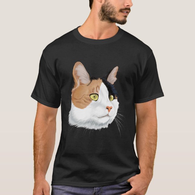 Camiseta Calico Cat (Anverso)