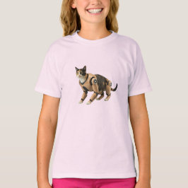 Camiseta Calico Cat Robot