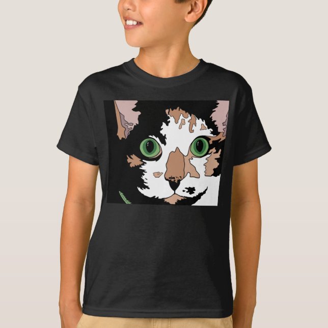 Camiseta Calico Cat T-Shirt (Anverso)