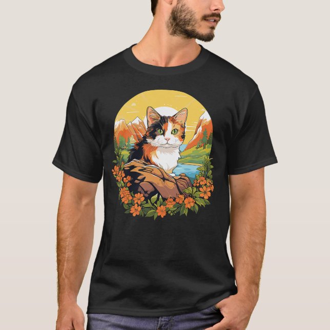 Camiseta Calico Cats Calico Cat (Anverso)