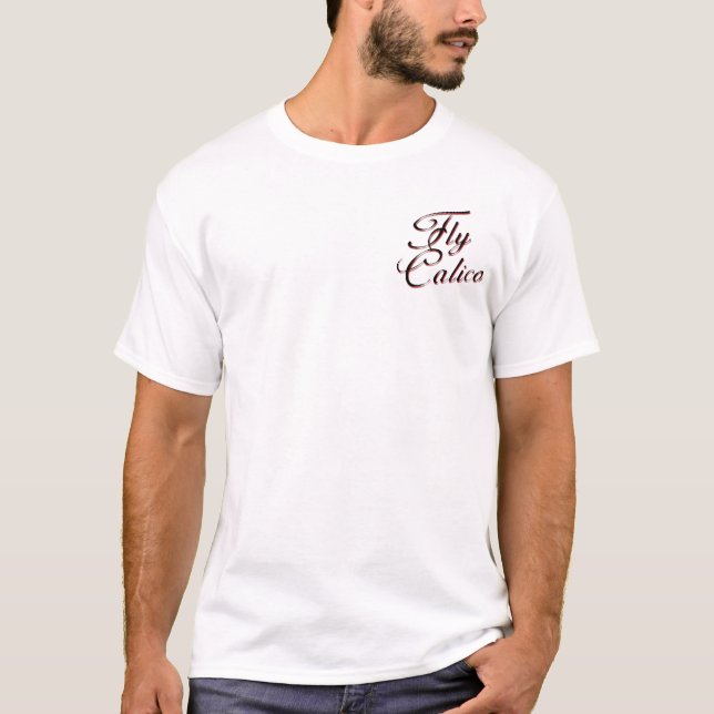 Camiseta Calicó de la mosca (frente) (Anverso)