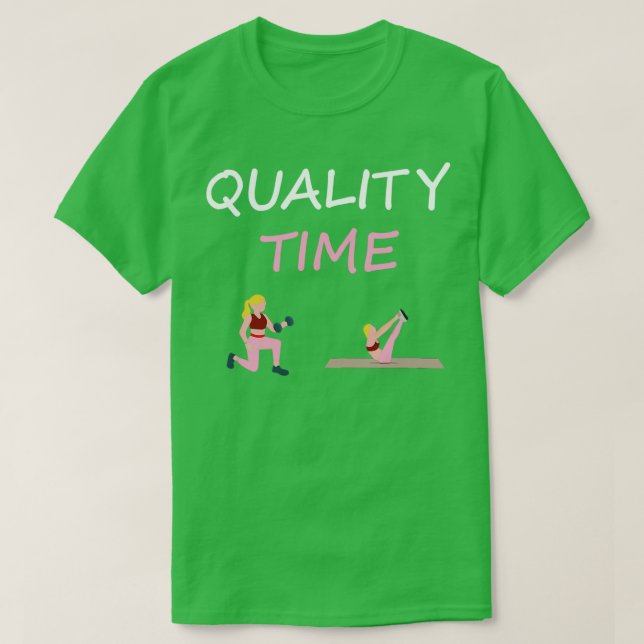 CAMISETA CALIDAD DE TRABAJO PERSONAS AMANTES DE GIMNASIO (Diseño del anverso)