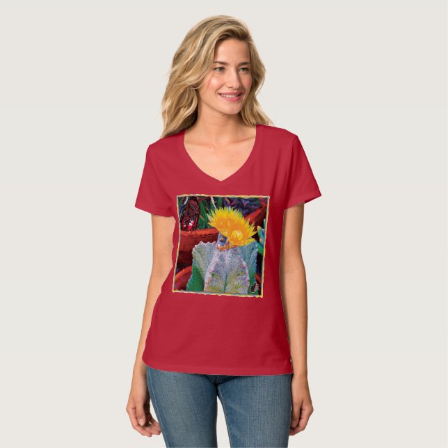 Camiseta Caliente Cactus (Anverso completo)