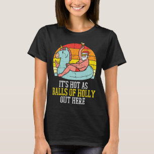 Camiseta Caliente como de Holly Santa Verano Navidad en Jul