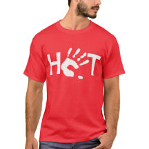 Camiseta CALIENTE con el handprint