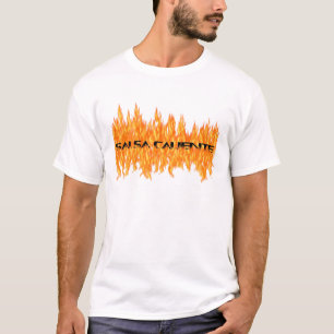 Camiseta Caliente de la salsa
