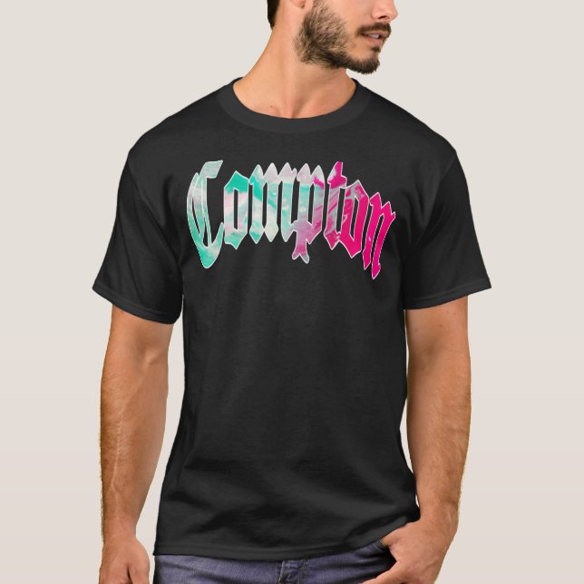 Camiseta Caliente de pandilla de rap de rap de compton West (Anverso)