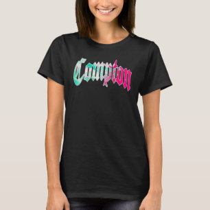 Camiseta Caliente de pandilla de rap de rap de compton West