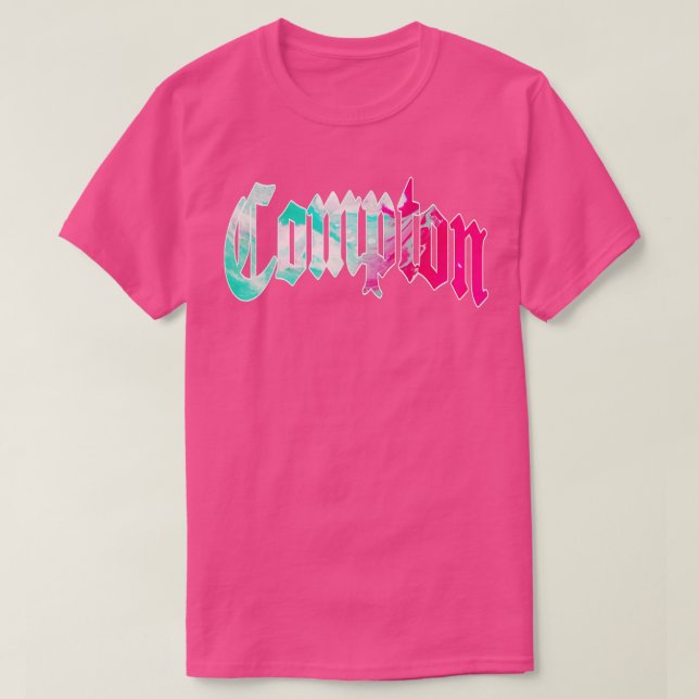 Camiseta Caliente de pandilla de rap de rap de compton West (Diseño del anverso)
