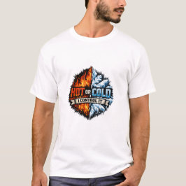 Camiseta Caliente o Frío Lo Controlo HVAC