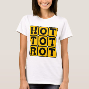 Camiseta Caliente para trotar, ansioso por empezar