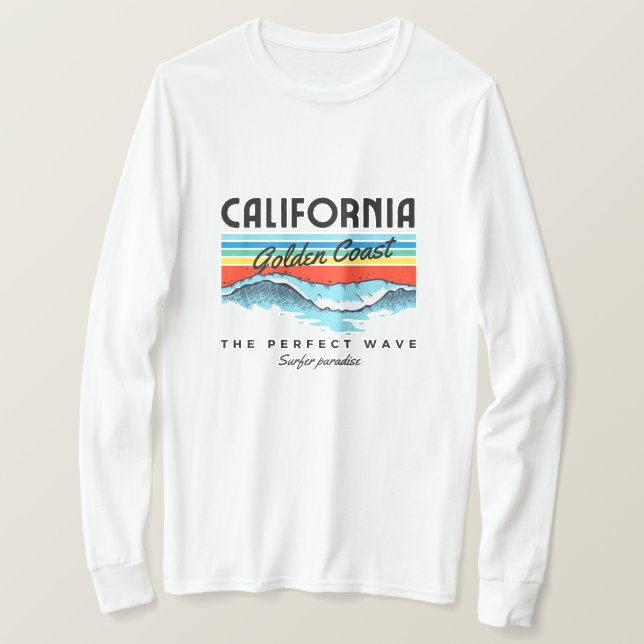 Camiseta California (Anverso del diseño)