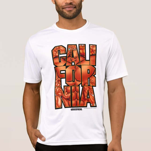 CAMISETA ¡CALIFORNIA! (Anverso)