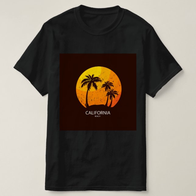 camiseta california (Diseño del anverso)