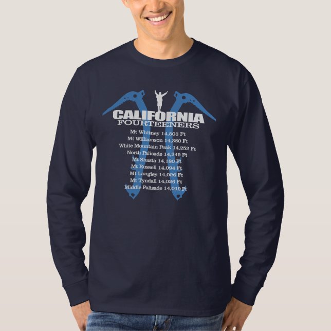 Camiseta California 14ers (Anverso)