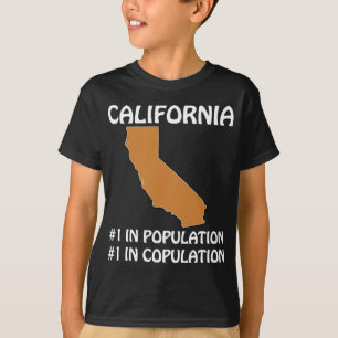 Camiseta California - #1 en Población, #1 en Copulación