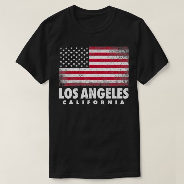 Camiseta California 4 de julio Bandera estadounidense U (Diseño del anverso)