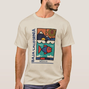 Camiseta California Baja moderna