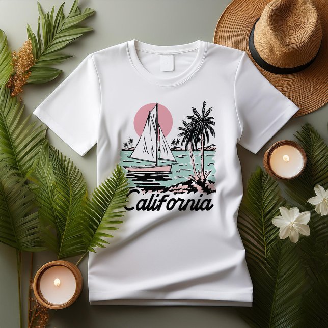 Camiseta California Beach Life (Subido por el creador)