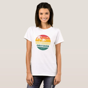 Camiseta California Beach Sunset