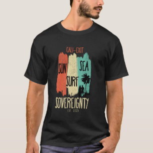Camiseta California Cali-Salida Sol Oleaje Mar Soberanía 20
