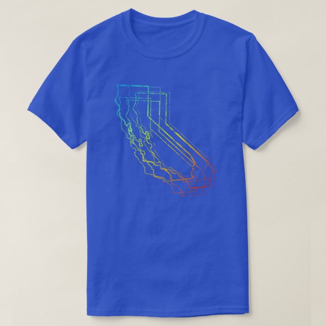 Camiseta california chill blur (Diseño del anverso)