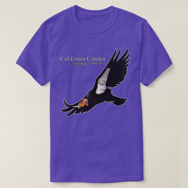 Camiseta California Condor (Diseño del anverso)