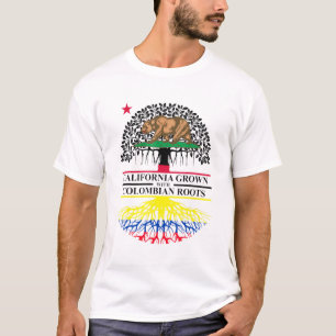 Camiseta California creció con raíces colombianas en Colomb