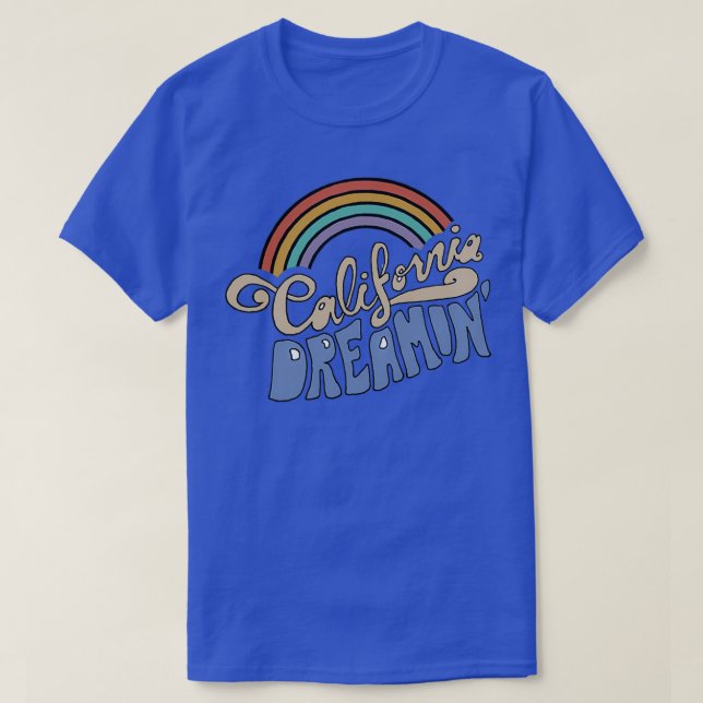 Camiseta california dreamin (Diseño del anverso)