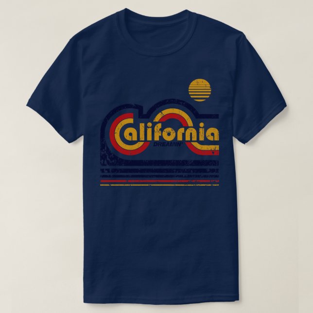 Camiseta California Dreamin (Diseño del anverso)