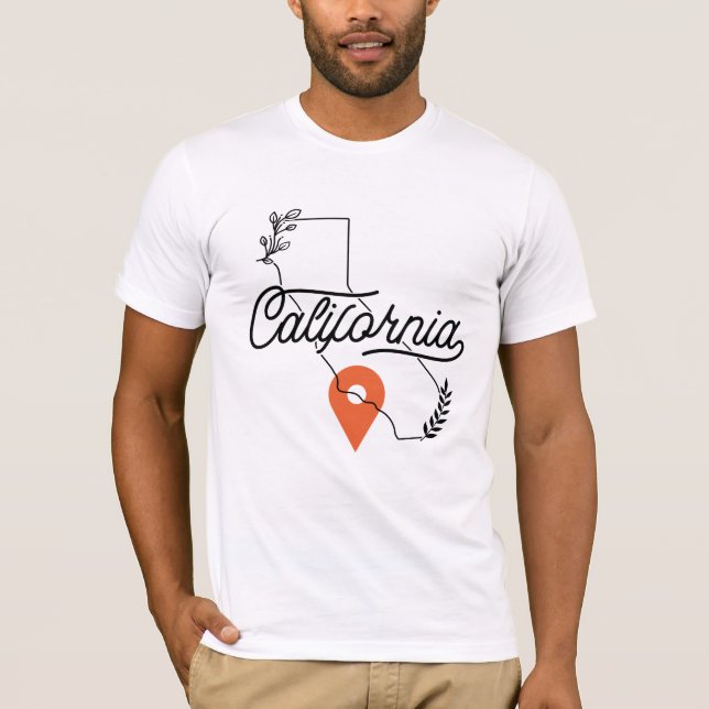 Camiseta "California Dreaming''  (Anverso)