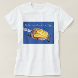 Camiseta California Dreaming Gammie la tortuga del desierto