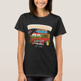 Camiseta California EE.UU. EST 1995 l Mujeres negras modern