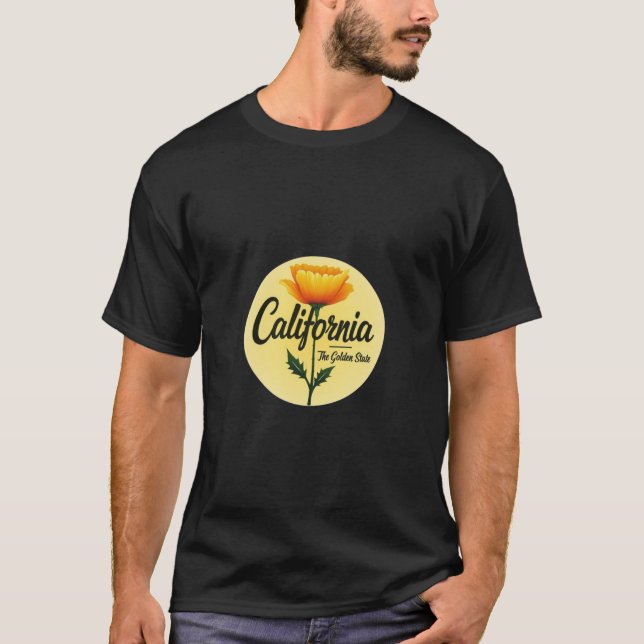 Camiseta = California El Estado Dorado (Anverso)