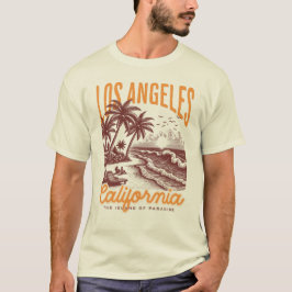 Camiseta California en Los Ángeles, la isla del paraíso