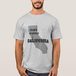 Camiseta California es EL PAÍS DE DIOS