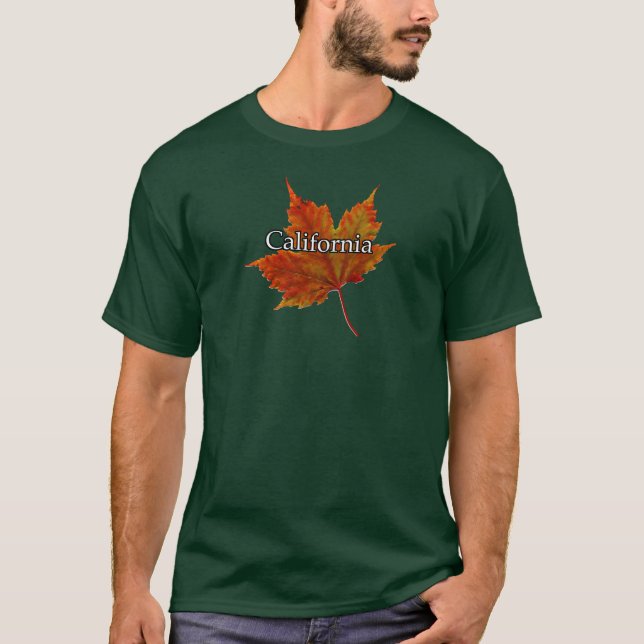 CAMISETA CALIFORNIA FALL LEAF (Anverso)