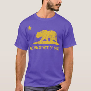 Camiseta California Golden State Of Mind Retro Fade Long Sl