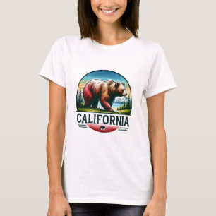 Camiseta California, Grizzly Bear