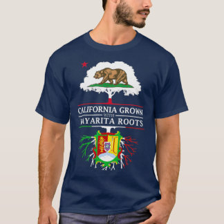 Camiseta California Grown with Nayarita Roots Nayarit