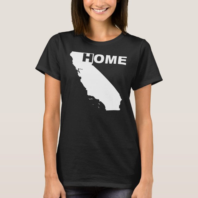 Camiseta California Hogar Lejos de Casa (Anverso)