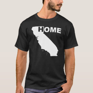 Camiseta California Hogar Lejos De Casa T Tee