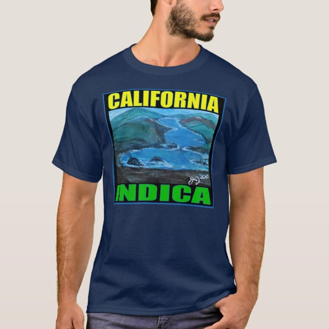 CAMISETA CALIFORNIA INDICA (Anverso)