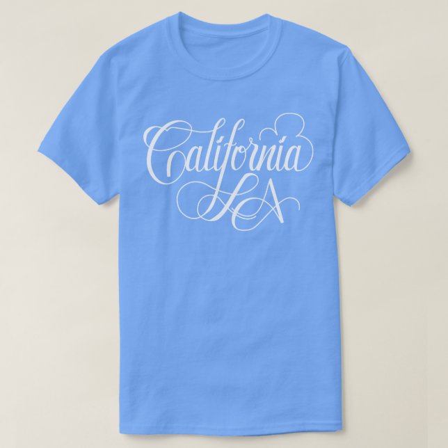 Camiseta California LA TShirt (Diseño del anverso)